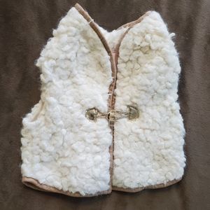 Little Lass Faux Fur Vest
